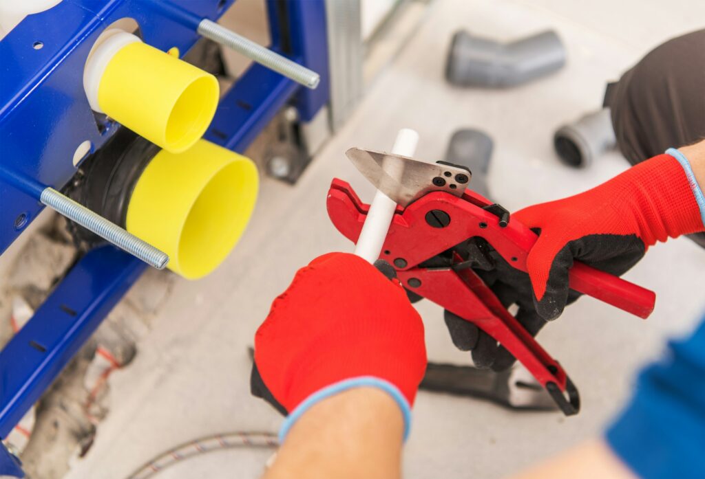 Sanitary Plumbing Job